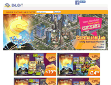Tablet Screenshot of enlight.com